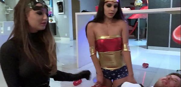  Best Friends Fuck At The Halloween Party